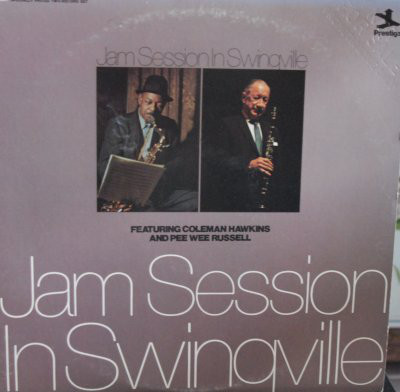 Coleman Hawkins And Pee Wee Russell - Jam Session In Swingville (2xLP, Album, Gat)
