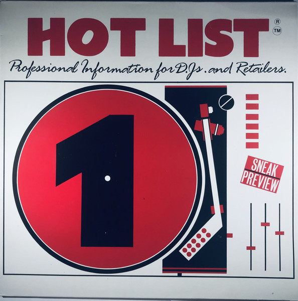 Various - Hot List (LP, Comp, Smplr, Pre)