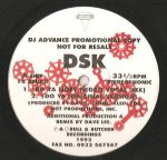 DSK - Do Ya (12", Promo) - Afbeelding 2