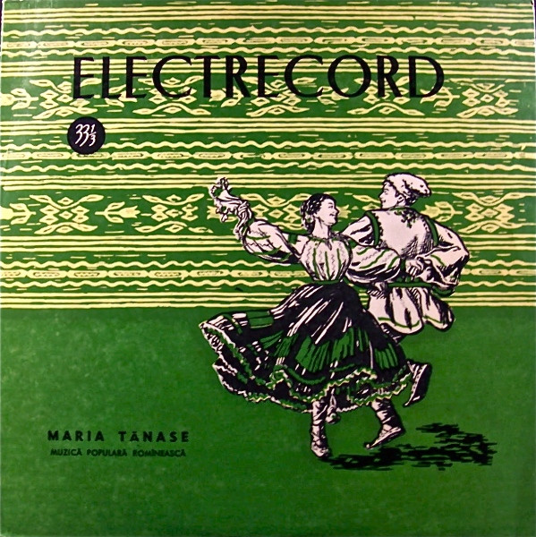 Maria Tănase - Muzică Populară Romînească (10", Album, Mono)