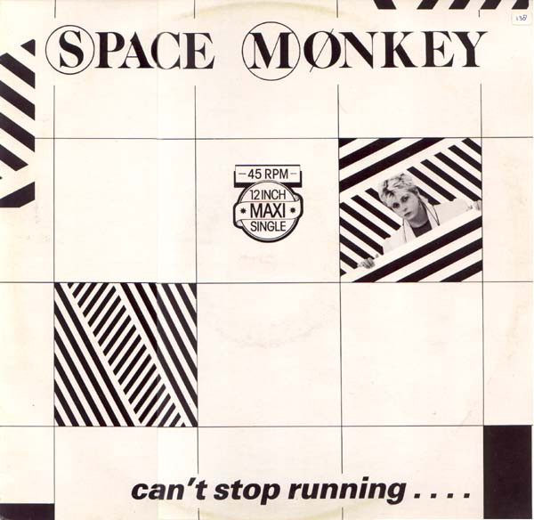 Space Monkey (3) - Can't Stop Running.... (12", Maxi)