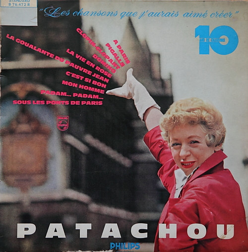 Patachou - N° 7. Les Chansons Que J'Aurais Aimé Créer (10", Album, Mono)