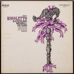 Verdi* / Bjoerling*, Merrill*, Tozzi*, Peters*, Rome Opera House Orchestra* And Chorus*, Perlea* - Rigoletto (2xLP, Album, Mono + Box, RE)