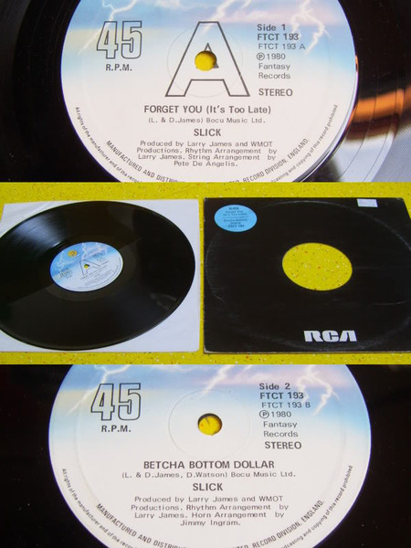 Slick (2) - Forget You (It's Too Late) (12")