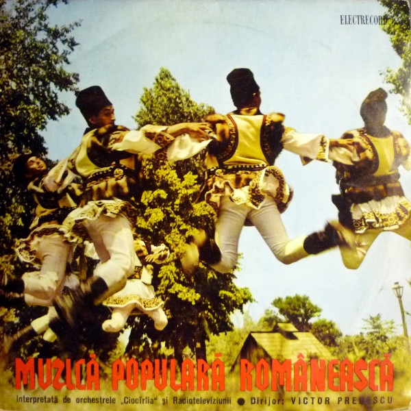 Orchestra Ciocîrlia Și Orchestra De Muzică Populară A Radioteleviziunii • Dirijor: Victor Predescu - Muzică Populară Românească (10", Album, Mono)