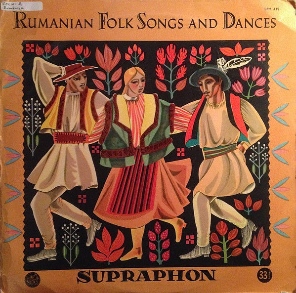 Various - Rumanian Folk Songs And Dances (10", Mono)