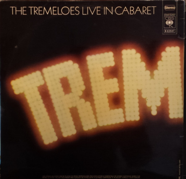 The Tremeloes - Live In Cabaret (LP, Album)