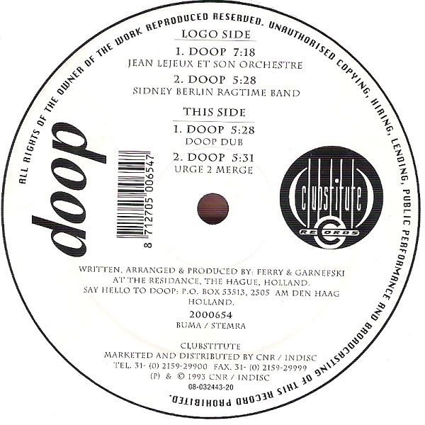 Doop - Doop (12")