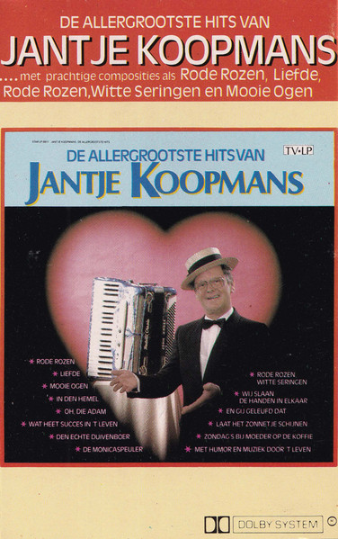 Jantje Koopmans - De Allergrootste Hits Van Jantje Koopmans (Cass, Comp)