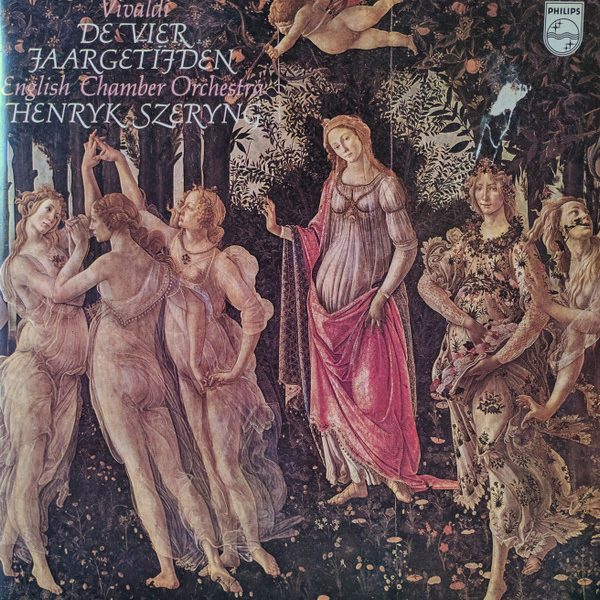 Antonio Vivaldi - English Chamber Orchestra, Henryk Szeryng - De Vier Jaargetijden (LP, Gat)
