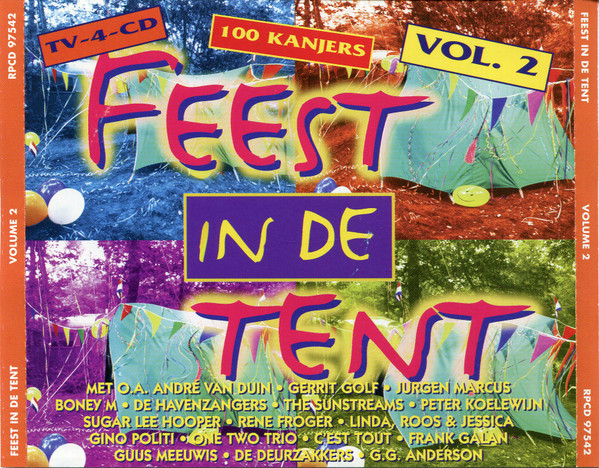 Various - Feest In De Tent Vol.2 (4xCD, Comp)