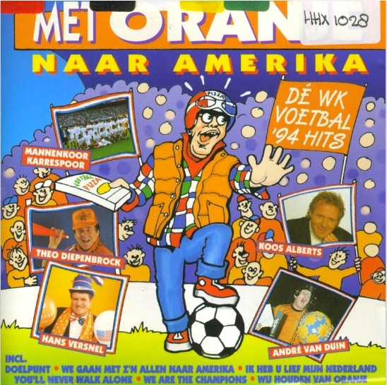 Various - Met Oranje Naar Amerika (CD, Comp)