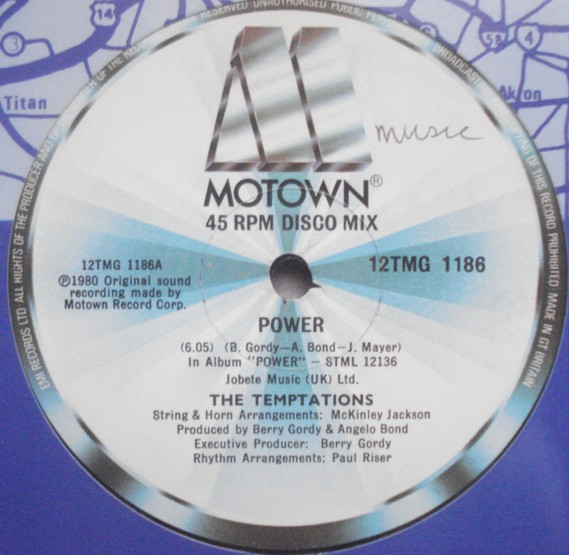 The Temptations - Power (12")
