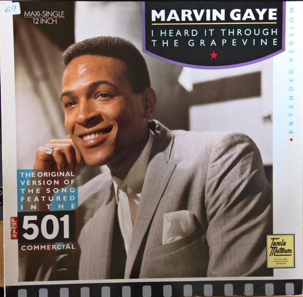 Marvin Gaye - I Heard It Through The Grapevine (Extended Version) (12", Maxi)