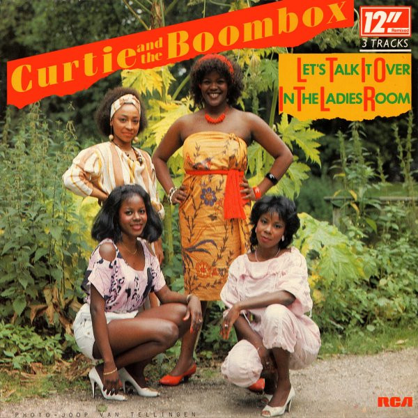 Curtie And The Boom Box* - Let's Talk It Over In The Ladies Room (12", Maxi)