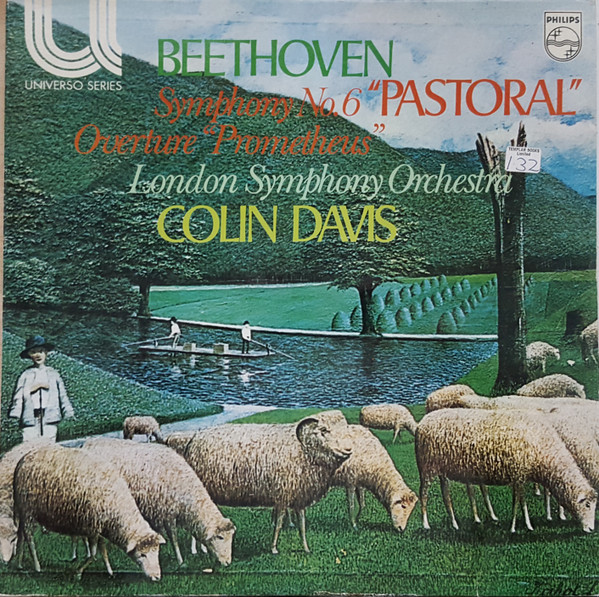 Ludwig van Beethoven ; London Symphony Orchestra, Sir Colin Davis - Symphony No.6 "Pastoral" / Overture "Prometheus" (LP, RE)