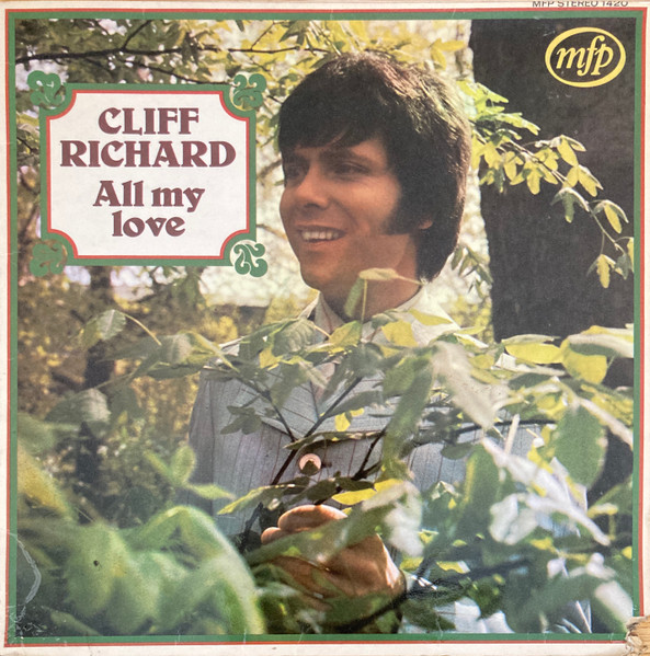 Cliff Richard - All My Love (LP, Album, RE)