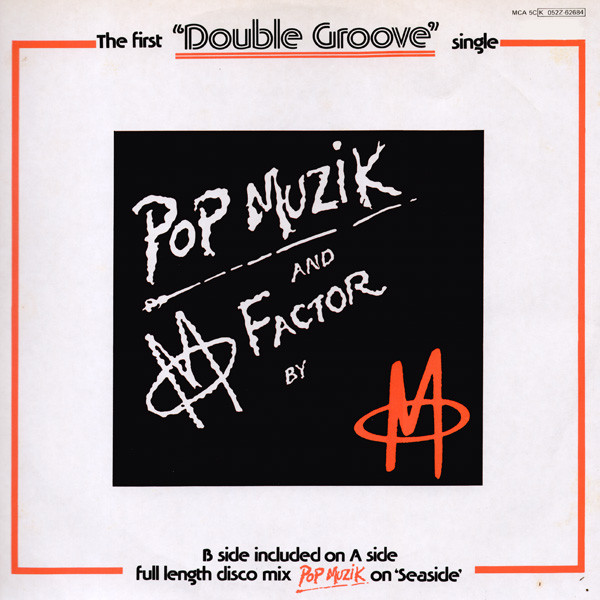 M (2) - Pop Muzik / M Factor (12", Single)