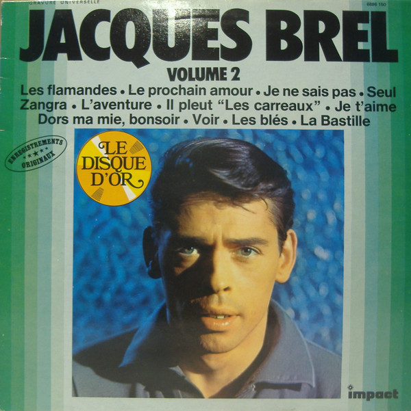 Jacques Brel - Jacques Brel Volume 2 (LP, Comp, RE)