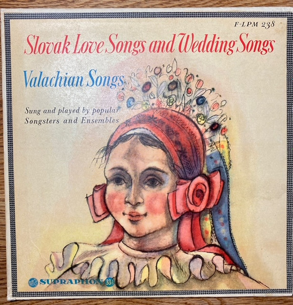 Malenovice Ensemble, Popular Ensembles - Slovak Love Songs And Wedding Songs / Valachian Songs (10")