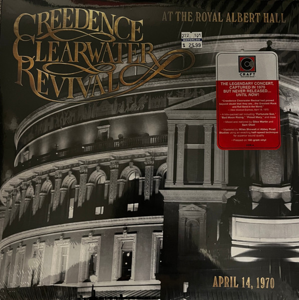 Creedence Clearwater Revival - At The Royal Albert Hall (April 14, 1970) (LP, Album, 180)