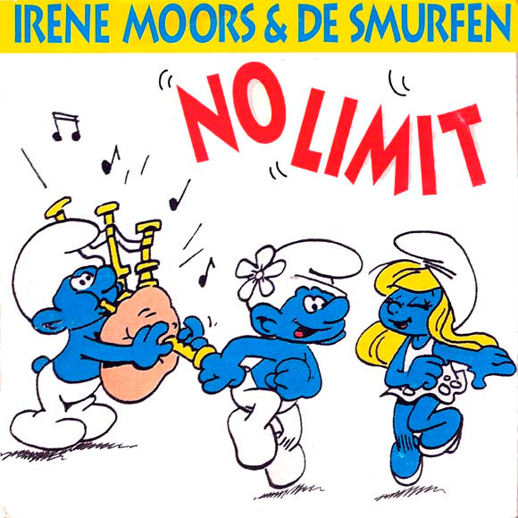 Irene Moors & The Smurfs (2) - No Limit (CD, Single, Car)