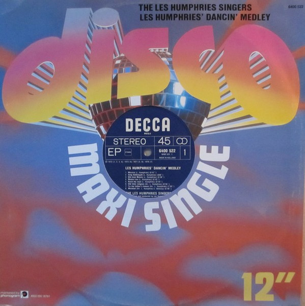 The Les Humphries Singers* - Les Humphries' Dancin' Medley (12", EP, Mixed)