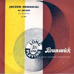 Al Jolson - Jolson Memories (10", Album, M/Print)