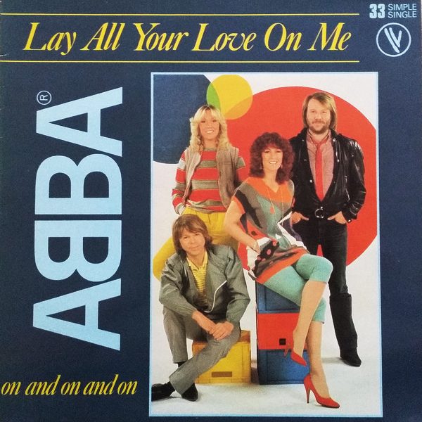 ABBA - Lay All Your Love On Me (12", Single, Ltd)