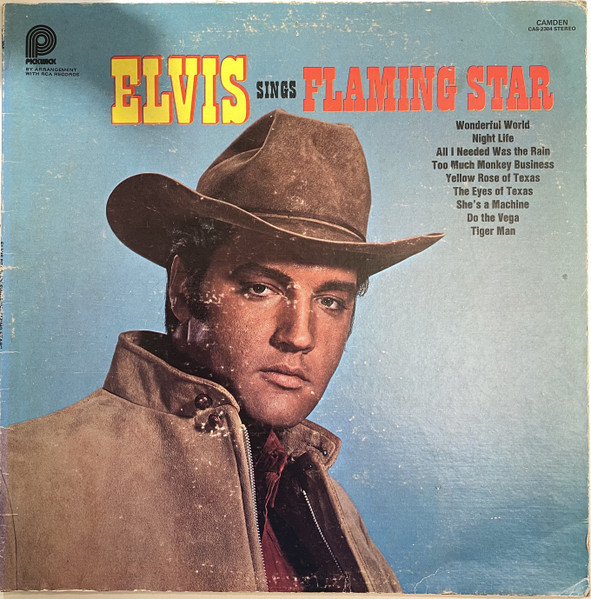 Elvis Presley - Elvis Sings "Flaming Star" (LP, Album, RE)