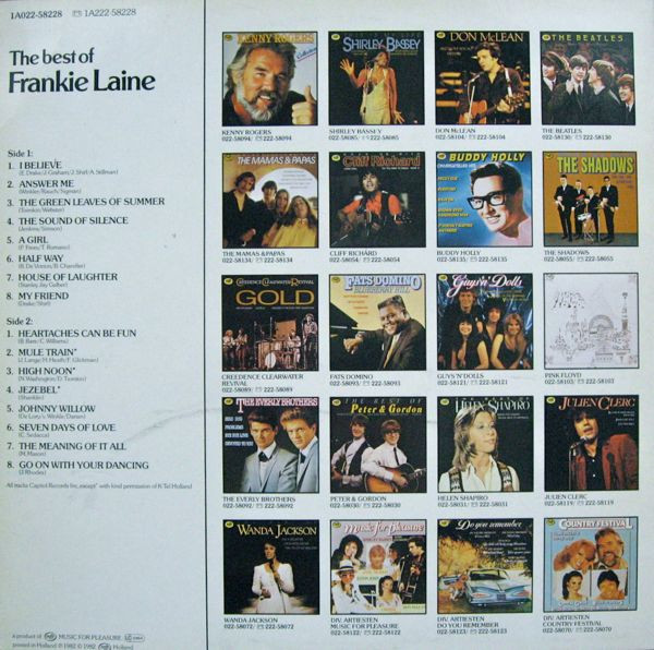 Frankie Laine The Best Of Frankie Laine LP Comp RE Akerrecords nl Frankie Laine The Best Of Frankie Laine LP Comp RE Akerrecords nl