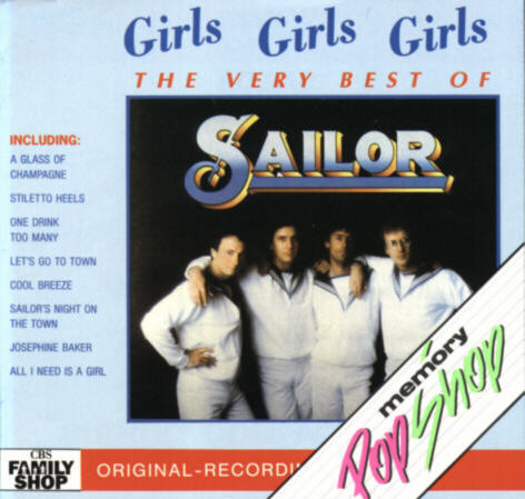 Sailor - Girls Girls Girls - The Very Best Of Sailor (CD, Comp)