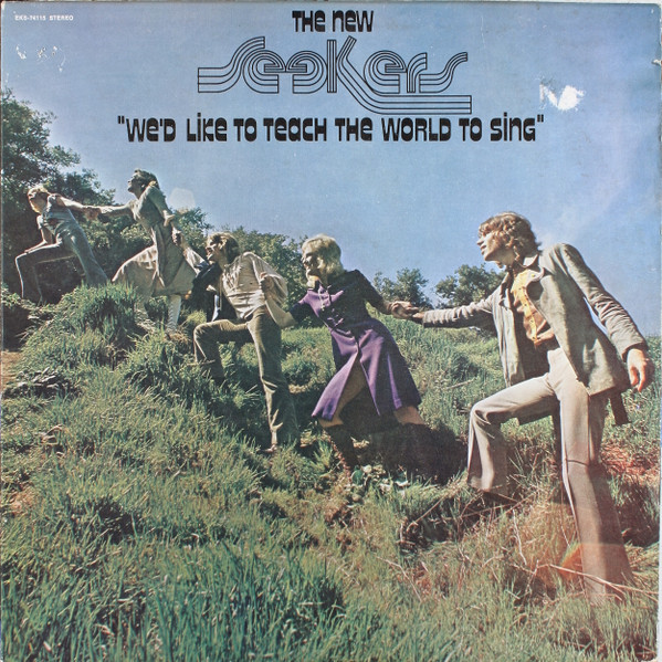 The New Seekers - We'd Like To Teach The World To Sing (LP, Album, Pit)