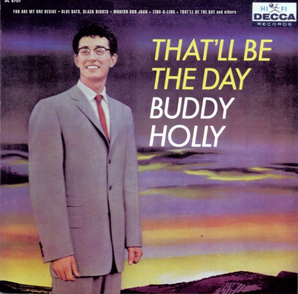Buddy Holly - That'll Be The Day (CD, Album, RE)