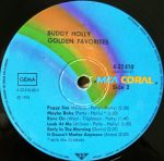 Buddy Holly - Golden Favorites (LP, Comp) - Afbeelding 4