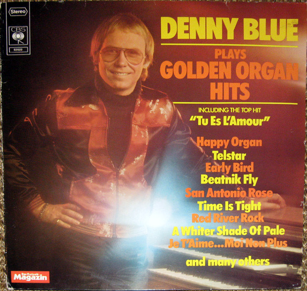 Denny Blue - Plays Golden Organ Hits (LP)