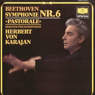 Ludwig van Beethoven - Berliner Philharmoniker • Herbert von Karajan - Symphonie Nr.6 (LP, RE)