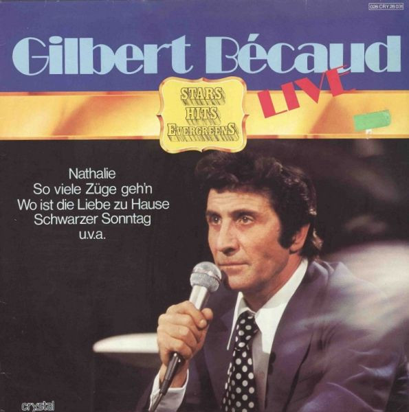 Gilbert Bécaud - Live (LP, Comp)