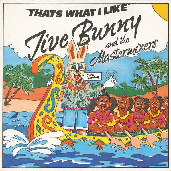 Jive Bunny And The Mastermixers - That's What I Like (12", Maxi, P/Mixed)