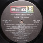 Three Dog Night - Seven Separate Fools (LP, Album, Tru) - Afbeelding 5