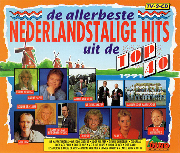 Various - De Allerbeste Nederlandstalige Hits Uit De Top 40 1991 (2xCD, Comp)