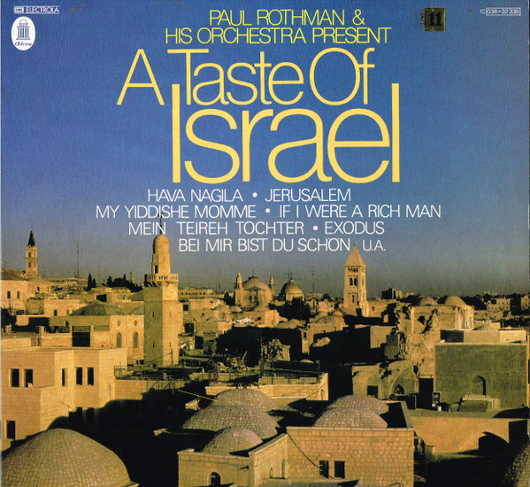 Paul Rothman And His Orchestra - A Taste Of Israel (LP, Album)