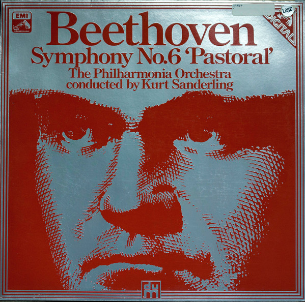 Ludwig van Beethoven, Philharmonia Orchestra Conducted By Kurt Sanderling - Symphony No. 6 'Pastoral' (LP)