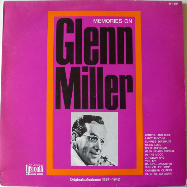 Glenn Miller - Memories On Glenn Miller (LP, Comp)