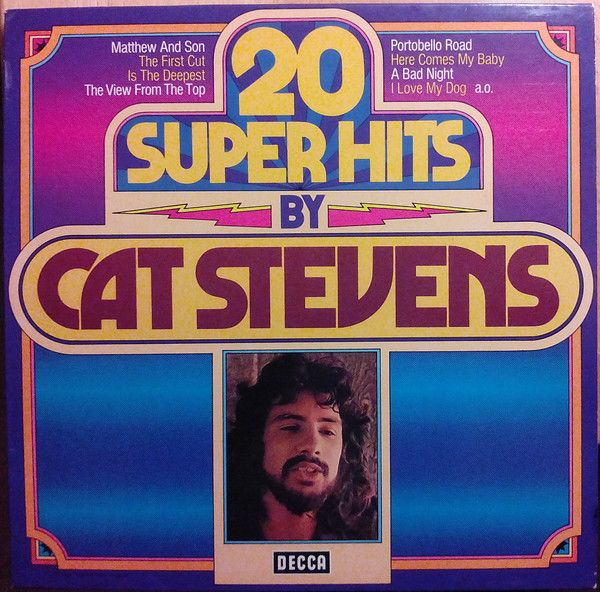 Cat Stevens - 20 Super Hits By Cat Stevens (LP, Comp)
