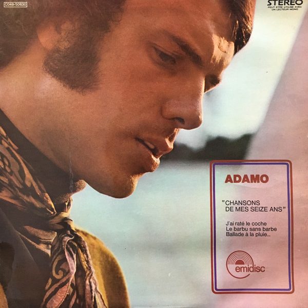 Adamo - Chansons De Mes Seize Ans (LP, Album)