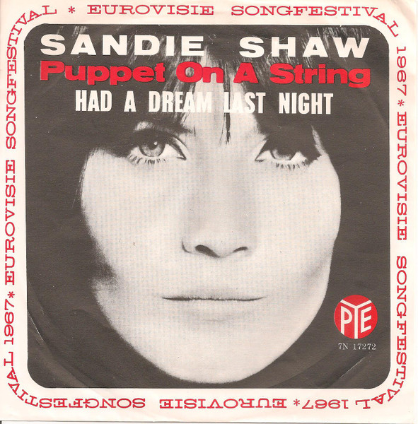 Sandie Shaw - Puppet On A String / Had A Dream Last Night (7", Single, Big)