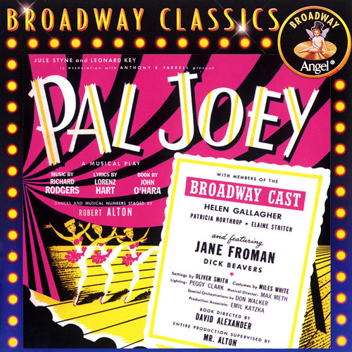 Richard Rodgers, Lorenz Hart - Pal Joey (1952 Revival Cast Recording) (CD, Album, RE)