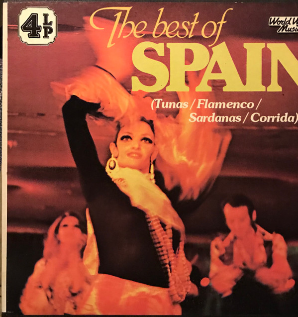 Various - The Best Of Spain (Tunas / Flamenco / Sardanas / Corrida) (4xLP, Album + Box)