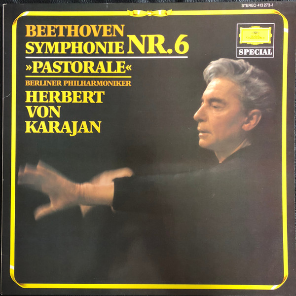 Beethoven* - Berliner Philharmoniker, Herbert Von Karajan - Symphonie Nr.6 "Pastorale"  (LP, Album)